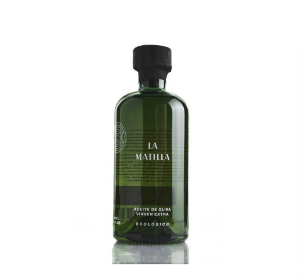 Bouteille d'huile d'olive Vierge Extra Arbequina bio